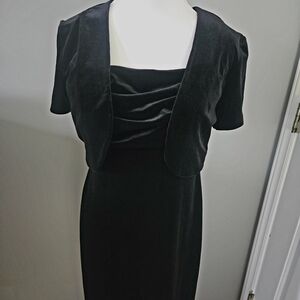 Elegant Black Women's Dress